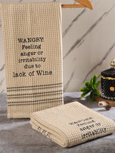 Load image into Gallery viewer, WANGRY DISHTOWEL- Set Of 2, MH-300
