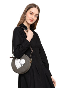 LOVE ROUND CROSSBODY, M-1829 (ORIGINAL LEATHER)