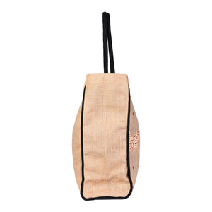 CHIKEN  Burlap Tote Bag B-550