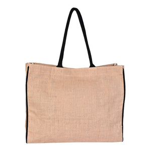 CHIKEN  Burlap Tote Bag B-550