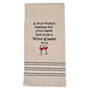 TRUE FRIEND DISHTOWEL- Set Of 2, MH-304