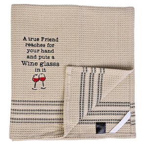 TRUE FRIEND DISHTOWEL- Set Of 2, MH-304