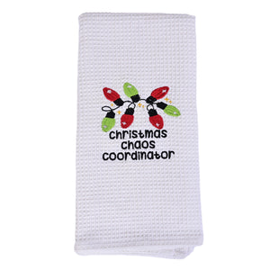 CHRISTMAS CHAOS DISHTOWEL- Set Of 2, MH-307