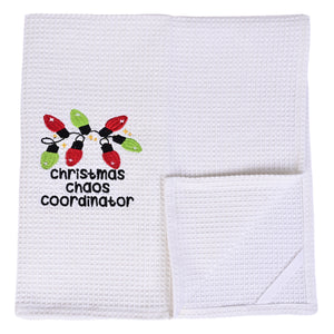 CHRISTMAS CHAOS DISHTOWEL- Set Of 2, MH-307