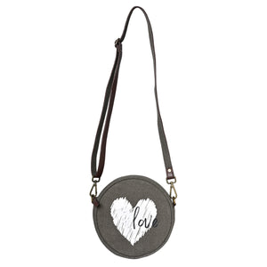 LOVE ROUND CROSSBODY, M-1829 (ORIGINAL LEATHER)